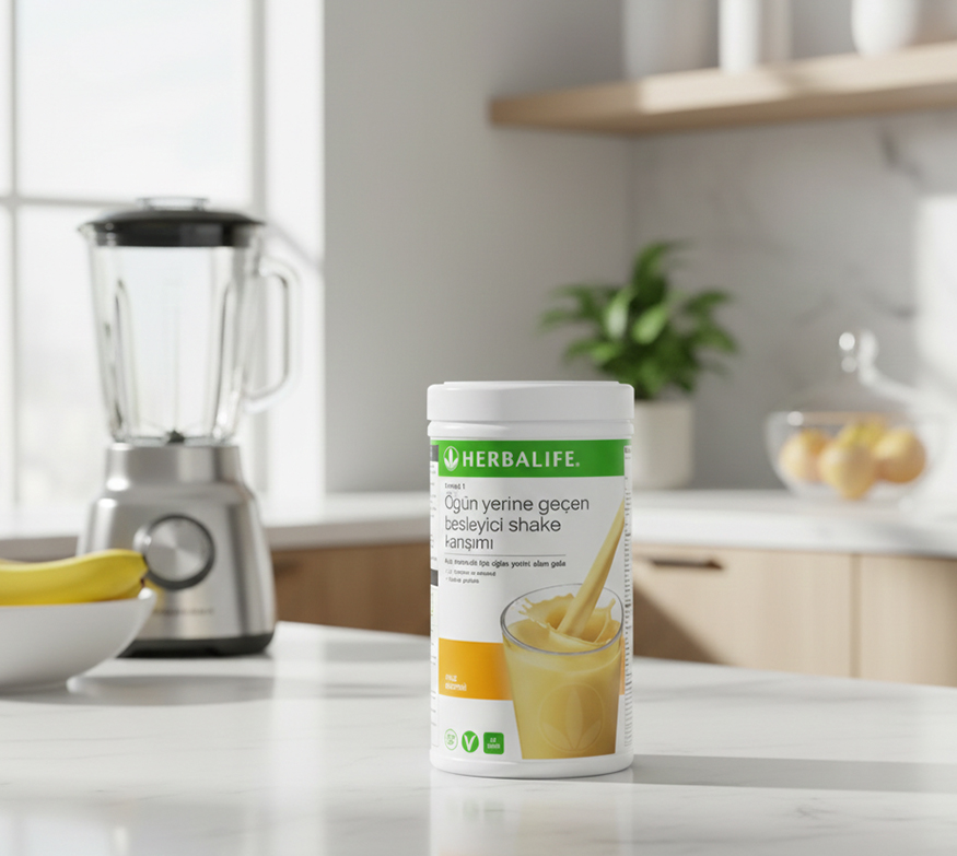 Formül 1 Öğün Yerine Geçen Besleyici Muz Aromalı Shake Karışımı